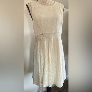 MUDD-EYELET JUNIOR DRESS, SIZE XL